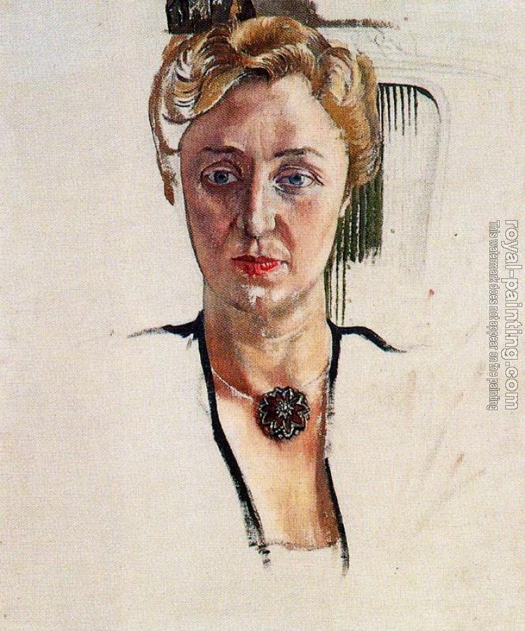Stanley Spencer : Portrait Of Anny Lewinter Frankl
